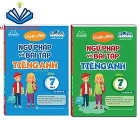 Sách - Combo 2c - GLOBAL SUCESS - Chinh phục ngữ pháp và bài tập tiếng anh lớp 7
