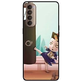 Ốp lưng dành cho Oppo Reno 4 Pro mẫu Cương Thi Đá