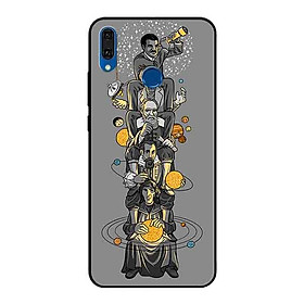 Ốp Lưng in cho Huawei Y9 2019 Mẫu Các Nhà Khoa Học - Hàng Chính Hãng