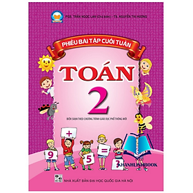 Sách Phiếu bài tập cuối tuần Toán 2 - Cánh Diều