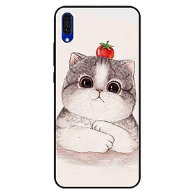 Ốp lưng dành cho Huawei Y7 Pro - mẫu Mèo Và Cà Đỏ