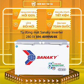 Tủ Đông Kính Cường Lực Inverter Sanaky VH-4099W4K (280L) - Hàng Chính Hãng - Chỉ Giao tại HCM