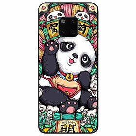 Ốp lưng dành cho Huawei Mate 20 Pro mẫu Gấu Yếm Đỏ