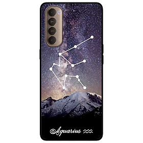 Ốp lưng dành cho Oppo Reno 4 Pro mẫu Cung Hoàng Đạo - Aquarius