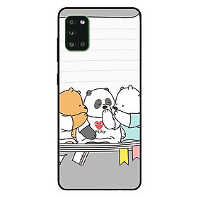 Ốp lưng dành cho Samsung A31 mẫu 3 Chú Gấu 3