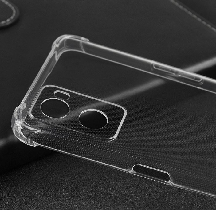 Ốp lưng dành cho OPPO A96, A76 dẻo trong chống sốc bảo vệ camera - Hàng chính hãng