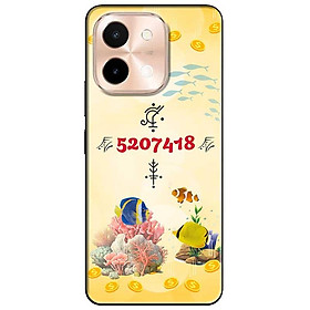 Ốp lưng cho Vivo Y03 - Y03T - Y18 - Y18S - Y18T - Y27 5G - Y28 4G - Y36 - Con Số May Mắn - Hàng Chính Hãng