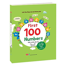 Sách Tương Tác - Lift The Flap - Lật Mở Khám Phá - First 100 Numbers - 100 Số Đếm Đầu Tiên - Đinh Tị Books