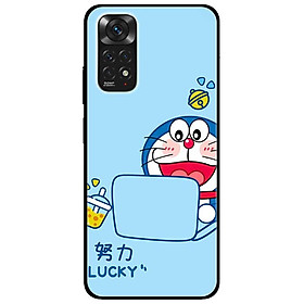 Ốp lưng cho Xiaomi Redmi Note 11 4G - Note 11S 4G - Note 11 5G - Redmi Note 11 Pro Nội Địa - Note 11 Pro Quốc Tế - Mèo Lucky - Hàng Chính Hãng