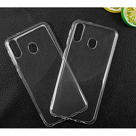 Ốp lưng cho Samsung Galaxy M20 silicon dẻo trong suốt cao cấp loại A+
