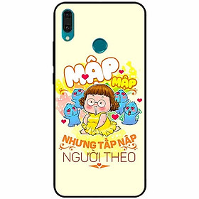 Ốp lưng in cho Huawei Y9 2019 Mẫu Mập Tấp Người Theo Nữ