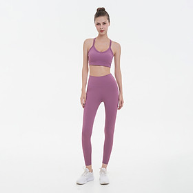 Set Đồ Tập Yoga Gym Hibi Sports H180 Kiểu 2 Dây Ba Lỗ Cổ Tim, Kèm Mút Ngực