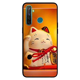 Ốp Lưng in cho Realme 5 Pro / Realme Q Mẫu Mèo May Mắn 10 - Hàng Chính Hãng