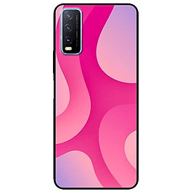Ốp lưng dành cho Vivo Y20 - Y20s - Y12s mẫu Họa Tiết Đỏ Cam