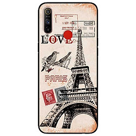Ốp lưng dành cho Realme C3 mẫu Tem Paris