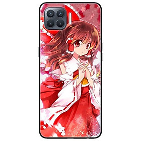 Ốp lưng dành cho Oppo A93 - F17 Pro mẫu Cô Gái Đỏ