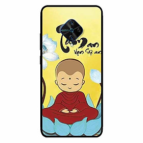 Ốp lưng in cho Vivo V17 Pro Mẫu Tâm Chú Tiểu