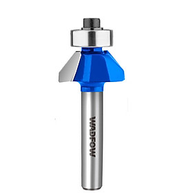 [CHÍNH HÃNG] Mũi phay gỗ vát 45° 6x6x22mm WADFOW WRG3401