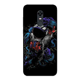 Ốp Lưng in cho Xiaomi Redmi 5 Plus Mẫu Du Hành 4 - Hàng Chính Hãng