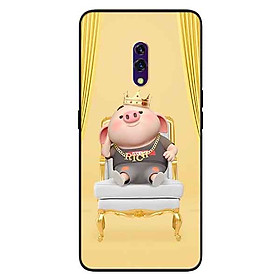 Ốp lưng in cho Realme X Mẫu Heo Vua