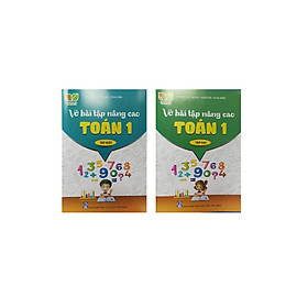 Combo 2 Cuốn Vở Bài Tập Nâng Cao Toán 1 (Tập 1+2 )
