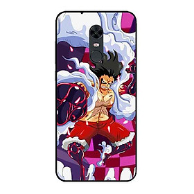 Ốp Lưng in cho Xiaomi Redmi 5 Plus Mẫu Mũ Rơm Snakeman - Hàng Chính Hãng