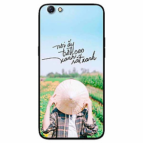 Ốp lưng in cho Oppo F3 Mẫu Lấy Nón