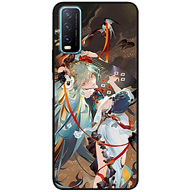 Ốp lưng cho Vivo Y12s - Y20 - Y20s - Y21 - Y21s - Y33 - Y33T - Anime Cô Gái Cầm Đàn - Hàng Chính Hãng