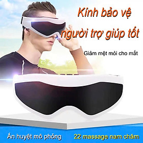 Kính Massage Mắt Công Nghệ Từ Tính Giảm Áp Lực, Giảm Mỏi Mắt Hiệu Quả