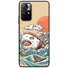 Ốp lưng dành cho Xiaomi Redmi Note 11 5G - Redmi Note 11T - Redmi Note 11S - Cá Shushi Cuộn