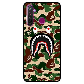Ốp lưng dành cho Realme 6i mẫu Bape Camo Xanh Lá