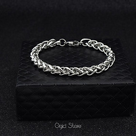 Vòng tay nam thời trang, Lắc tay titan không gỉ Punk phong cách đường phố, Cá tính, Unisex Phụ Kiện