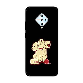 Ốp Lưng in cho Vivo S1 Pro/ Vivo V17 Mẫu Chú Cún Ba Đầu - Hàng Chính Hãng