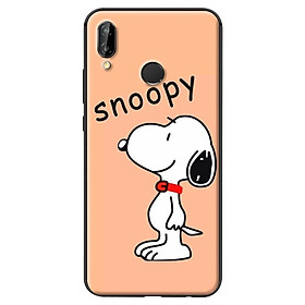 Ốp in cho Huawei Nova 3E Chú Chó Snoopy - Hàng chính hãng