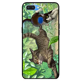 Ốp lưng in cho Realme 2 Mẫu Bắt Mèo