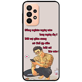 Ốp lưng dành cho Samsung A13 4G mẫu Sống Nghèo