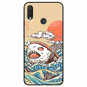 Ốp lưng dành cho Huawei Nova 3e mẫu Cá Shushi Cuộn