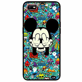 Ốp lưng in cho Oppo A1K Mẫu Chuột Che Mắt