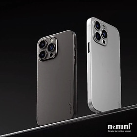 Ốp lưng nhám siêu mỏng 0.3mm cho iPhone 16 ProMax / 16 Pro /16 Plus / ip16 hiệu Memumi Slim - mặt lưng chống trượt, chống bám bẩn - Hàng nhập khẩu