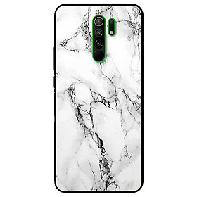 Ốp lưng dành cho Xiaomi Redmi 9 mẫu NỀN ĐÁ HOA 1