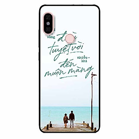 Ốp lưng in cho Xiaomi Redmi Note 5 Pro Mẫu Điều Tuyệt Vời