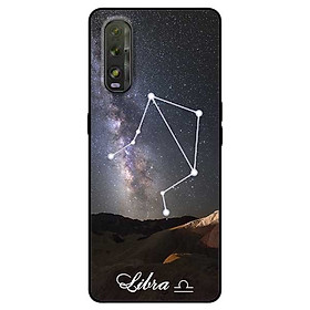 Ốp lưng dành cho Oppo Find X2 mẫu Cung Hoàng Đạo - Libra