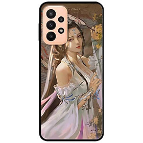 Ốp lưng dành cho Samsung A13 4G mẫu Cô Gái Cầm Quạt