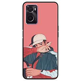 Ốp lưng dành cho Oppo A16K - Oppo A36 / A76 - Oppo Reno 7z 5G mẫu Chàng Trai Áo Khoác Cam