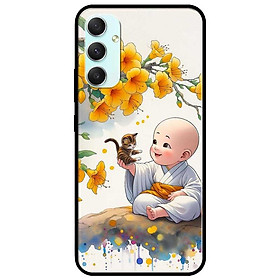 Ốp lưng cho Samsung A15 - A25 - A35 - A55 - Chú Tiểu Và Mèo - Hàng Chính Hãng