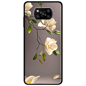 Ốp lưng dành cho Xiaomi Poco X3 mẫu Hoa Lá Rơi