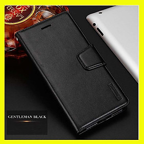 Bao da dạng ví cho SamSung Galaxy Note 20Ultra hiệu Hanman, DaDa có quai cài có ngăn để thẻ ATM và để tiền, bao da may viền - Hàng nhập khẩu 