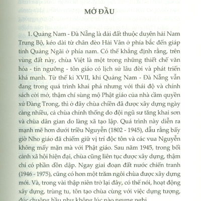 Chùa Việt Quảng Nam - Đà Nẵng Truyền Thống Và Hiện Đại (Từ Đầu Thế Kỉ XVII Đến Đầu Thế Kỉ XXI) (Sách chuyên khảo) - Lê Xuân Thông, Đinh Thị Toan