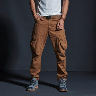 Quần dài kaki túi hộp_dã ngoại_du lịch