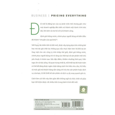 Định Giá Thông Minh - Chinh Phục Người Dùng  - Bản Quyền